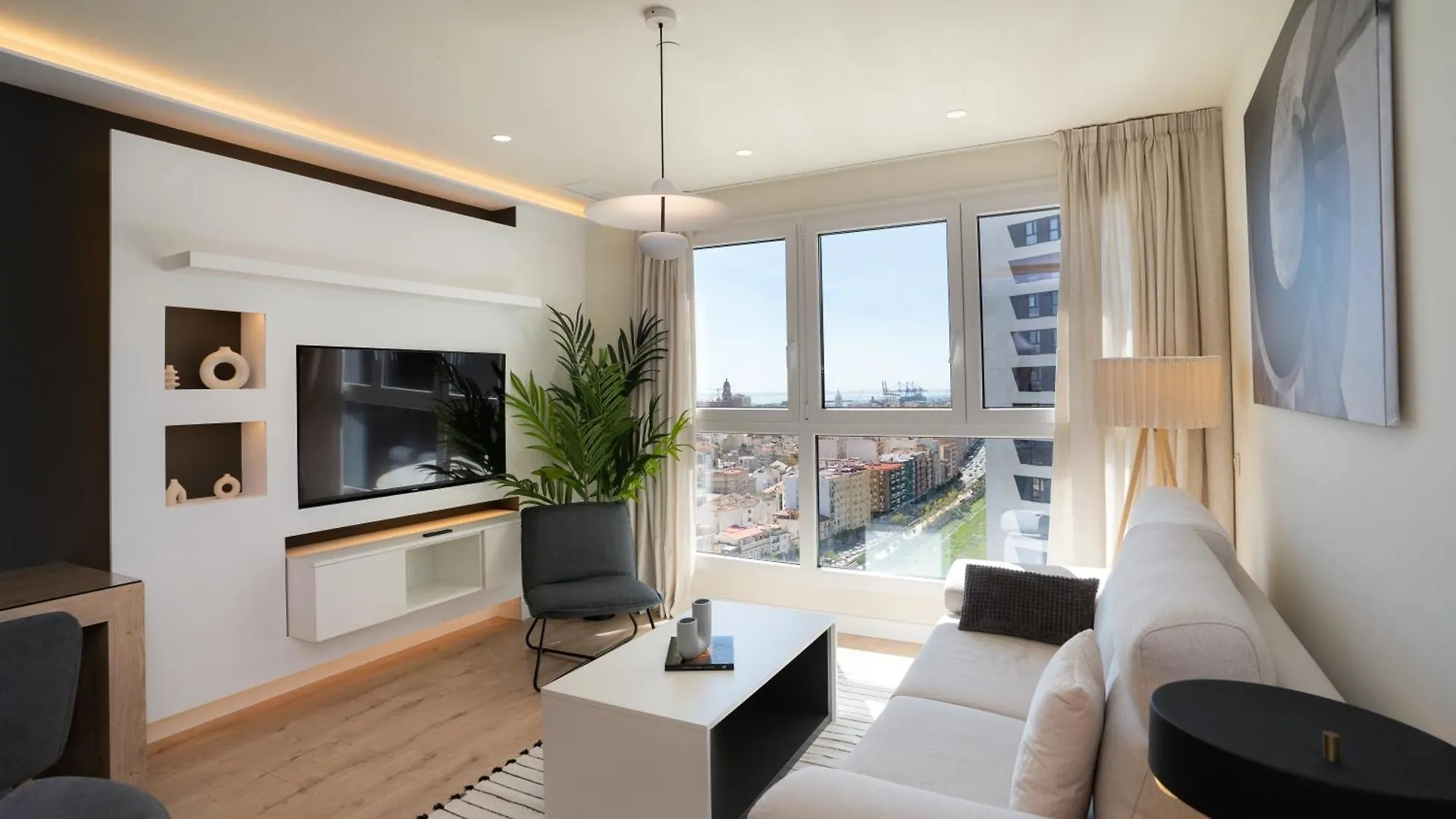 Sky View Design And Relax Top View With Free Parking 马拉加 西班牙